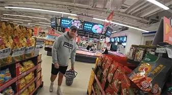 Full Supermarket Tour in China